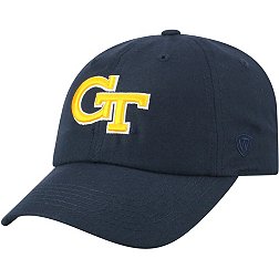 Top of the World Men's Georgia Tech Yellow Jackets Navy Staple Adjustable Hat