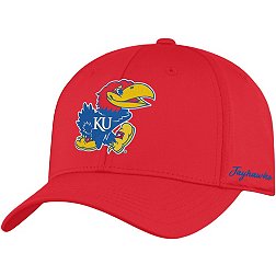 Top of the World Men's Kansas Jayhawks Crimson Phenom 1Fit Flex Hat