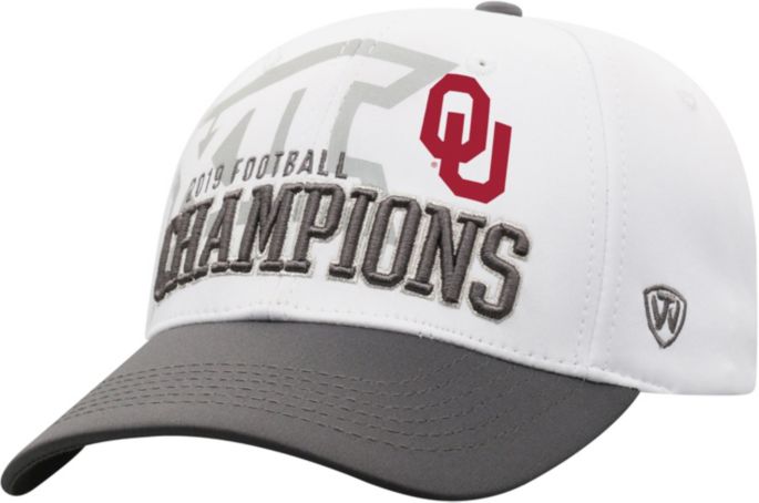 Top Of The World Men S 2019 Big 12 Football Champions Oklahoma Sooners Locker Room Hat