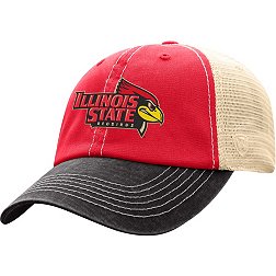 Top of the World Men's Illinois State Redbirds Red/White Off Road Adjustable Hat