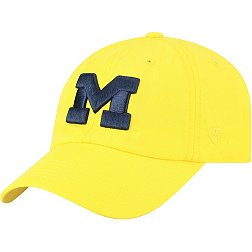 Top of the World Men's Michigan Wolverines Maize Staple Adjustable Hat