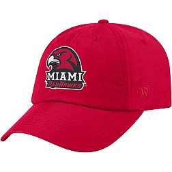Top of the World Men's Miami RedHawks Red Staple Adjustable Hat