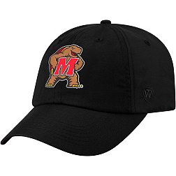 Top of the World Men's Maryland Terrapins Staple Adjustable Black Hat
