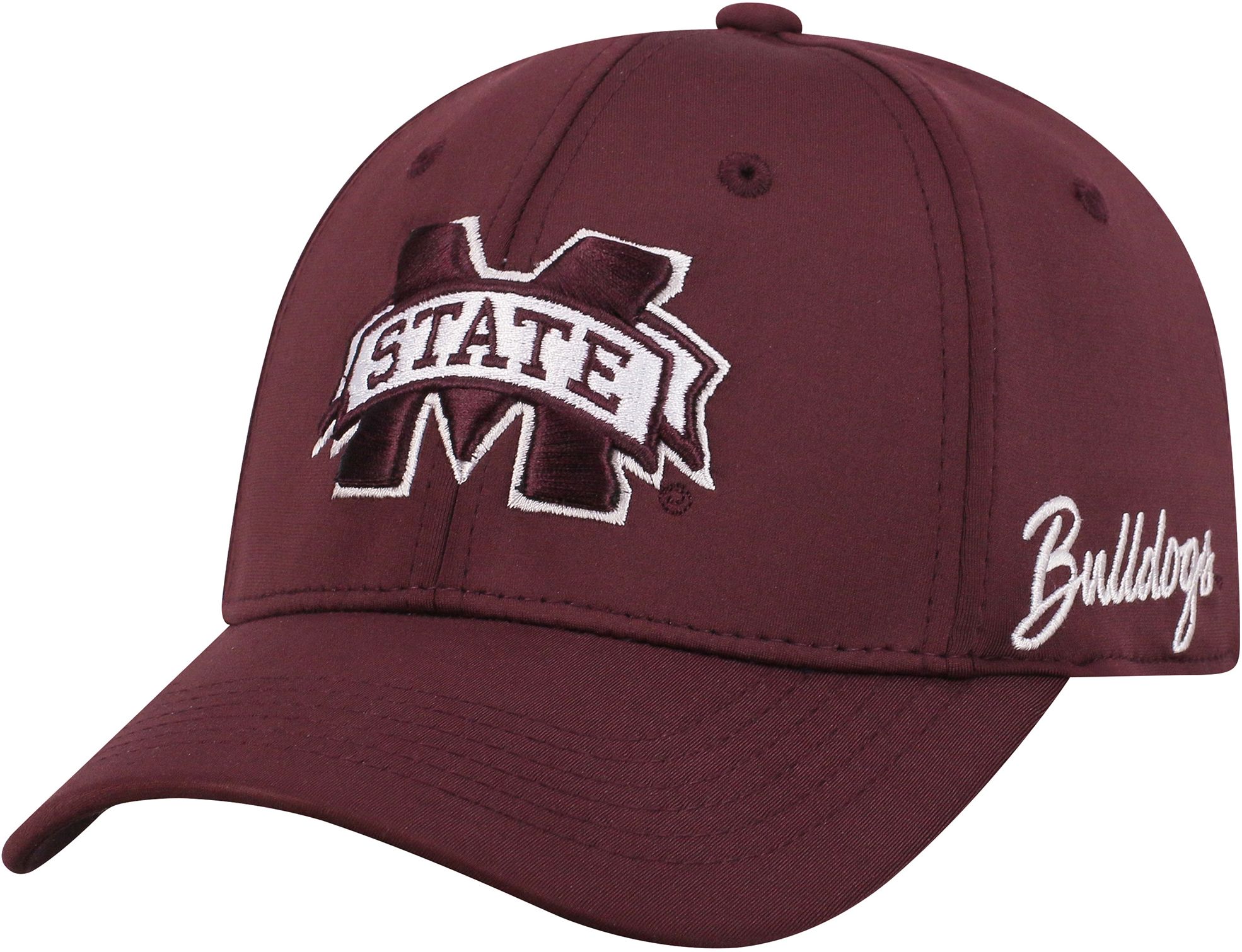 mississippi state adidas fitted baseball hat