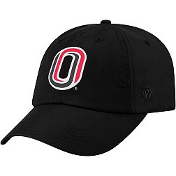 Top of the World Men's Nebraska - Omaha Mavericks Staple Adjustable Black Hat