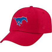 Top of the World Men's Southern Methodist Mustangs Red Staple Adjustable Hat