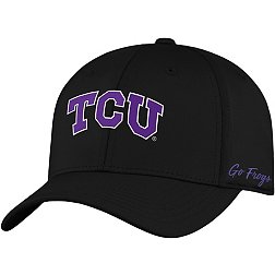 Top of the World Men's TCU Horned Frogs Phenom 1Fit Flex Black Hat