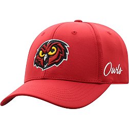 Top of the World Men's Temple Owls Cherry Phenom 1Fit Flex Hat