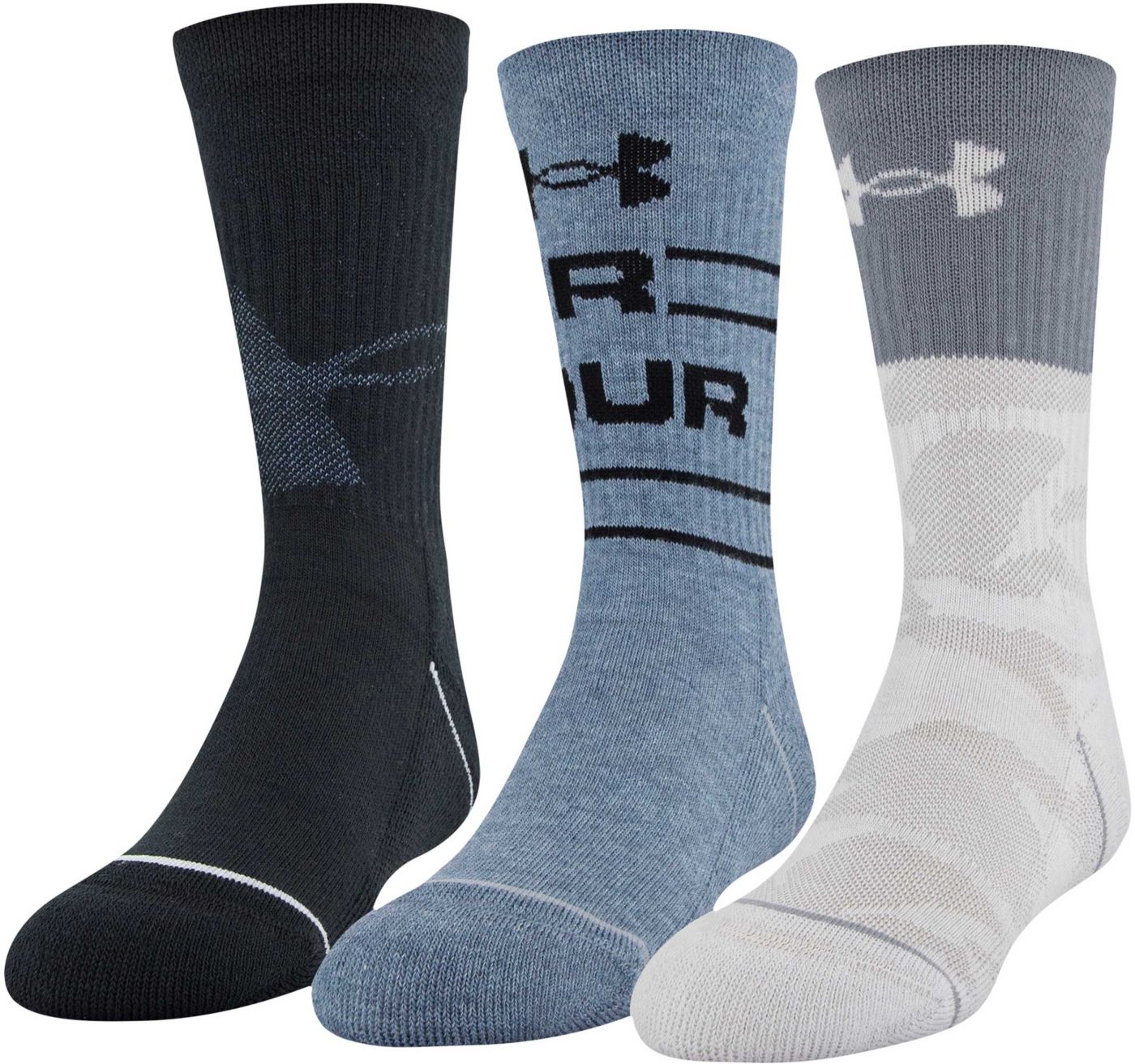 under armour cotton crew socks
