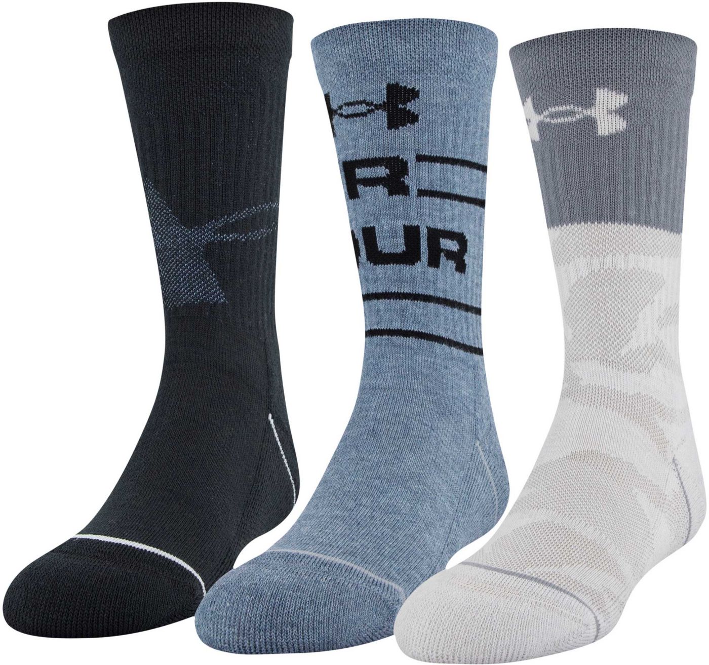 under-armour-boy-s-phenom-crew-socks-3-pack-dick-s-sporting-goods