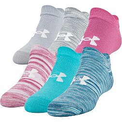 Under Armour Girl's Essential Socks 6-Pack