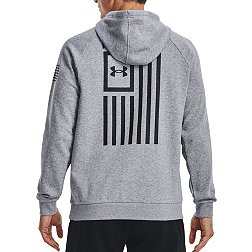 Under Armour Men's Freedom Flag Rival Pullover Hoodie