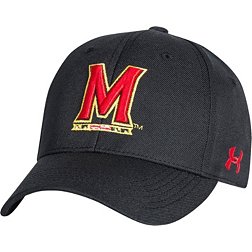 Under Armour Men's Maryland Terrapins Adjustable Black Hat