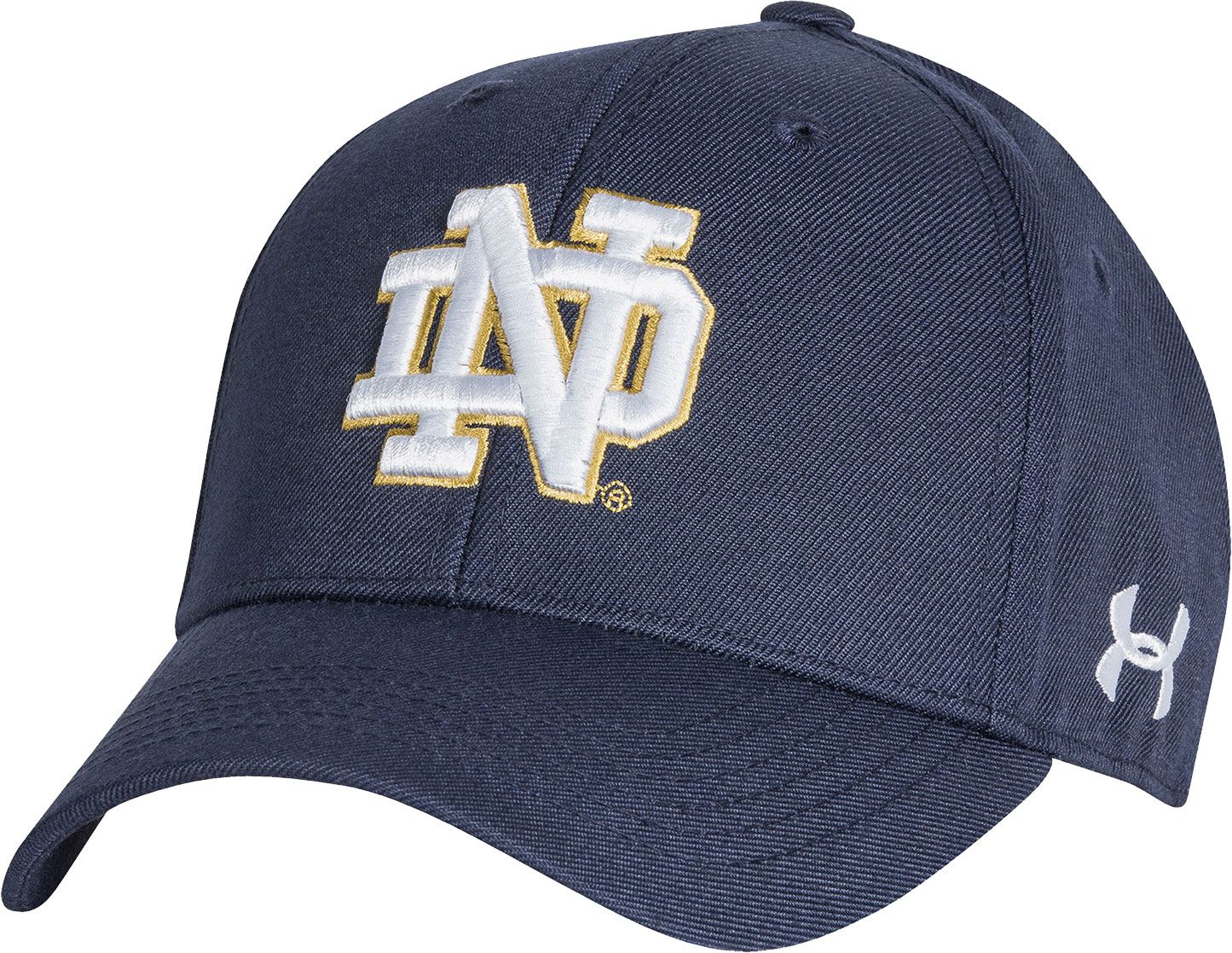 Under Armour / Men's Notre Dame Fighting Irish Navy Adjustable Hat