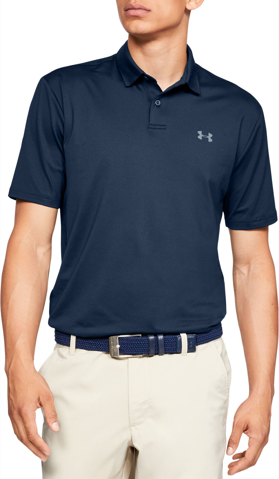 under armour dry fit polo
