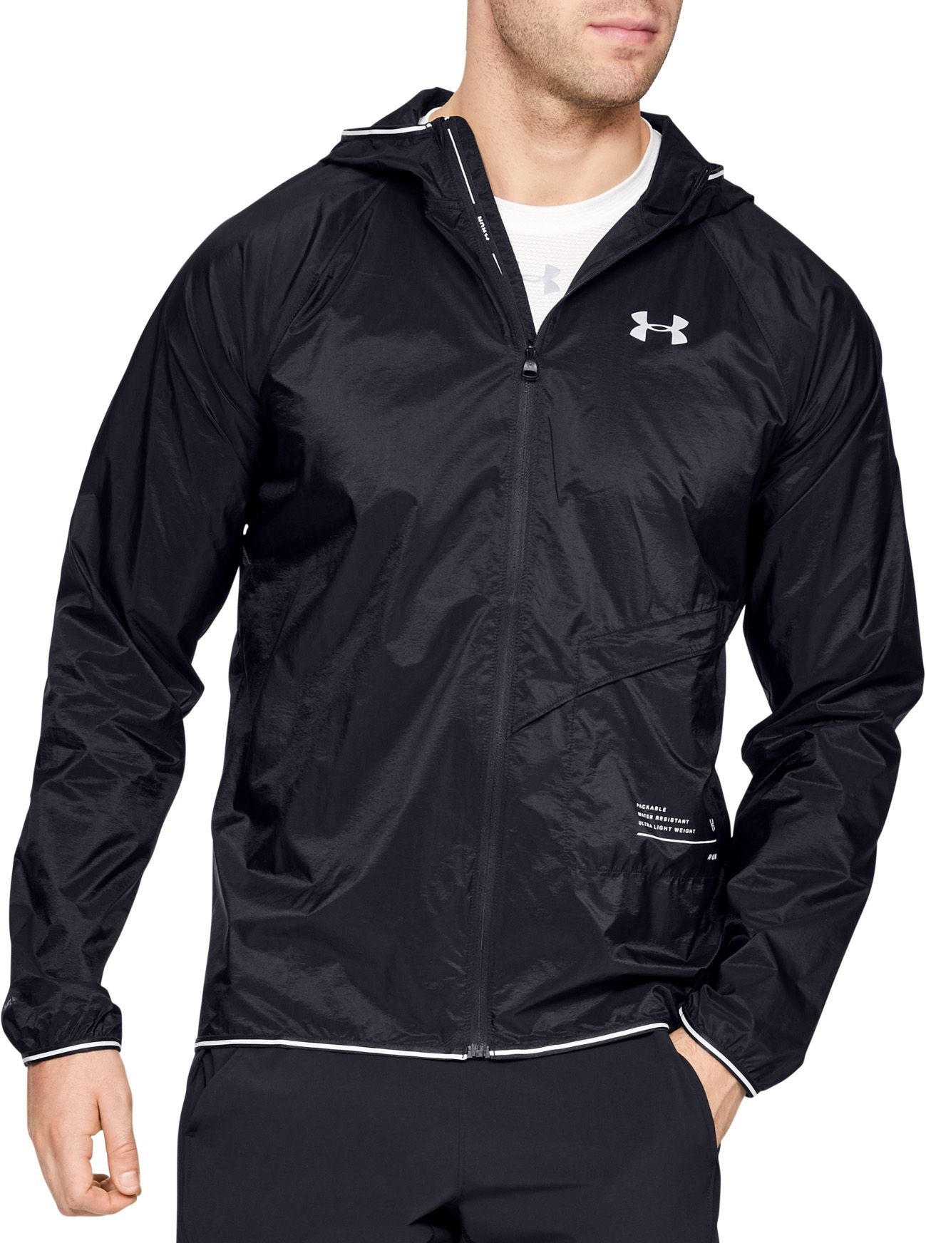mens under armour running jacket