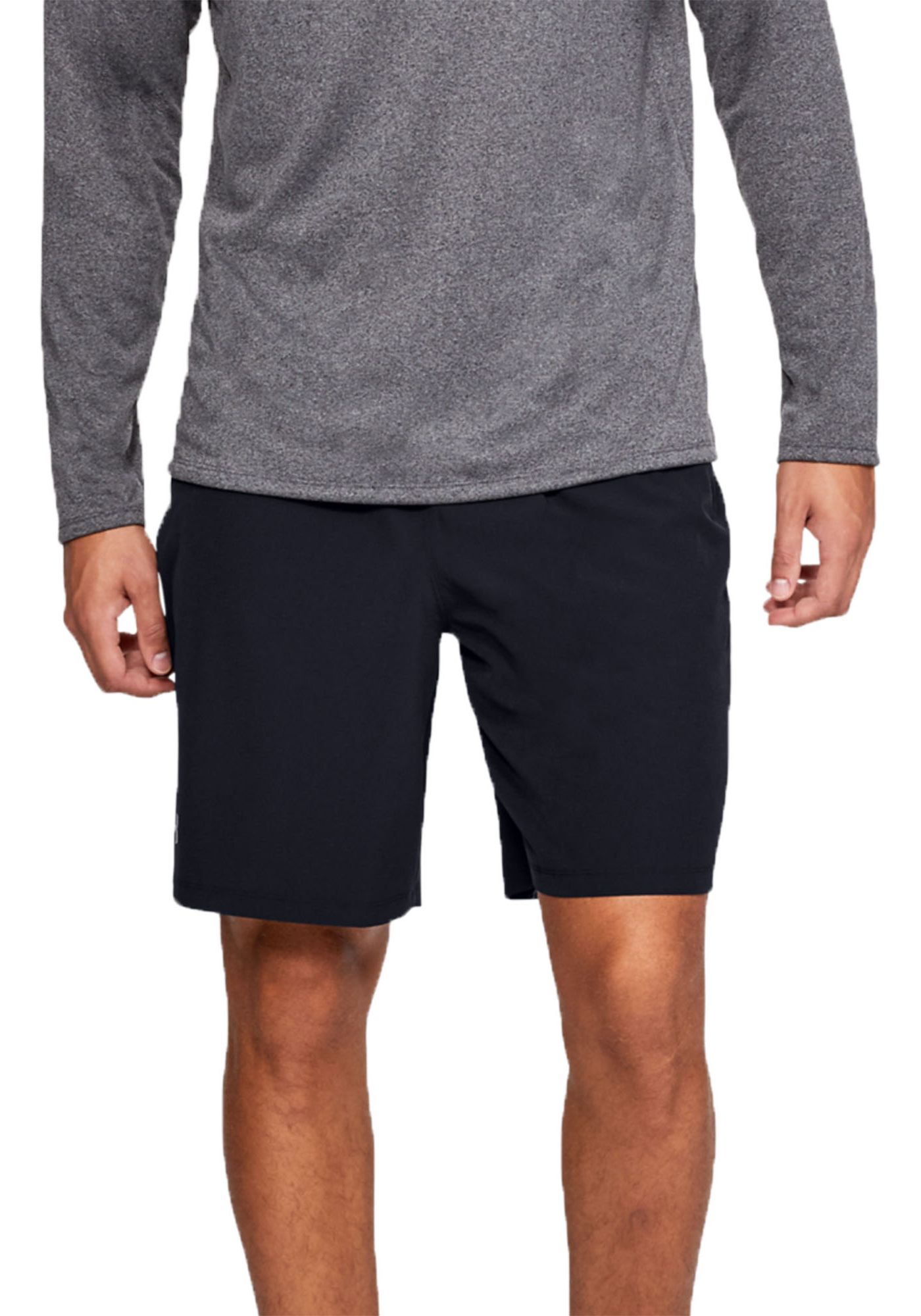 under armor grey shorts