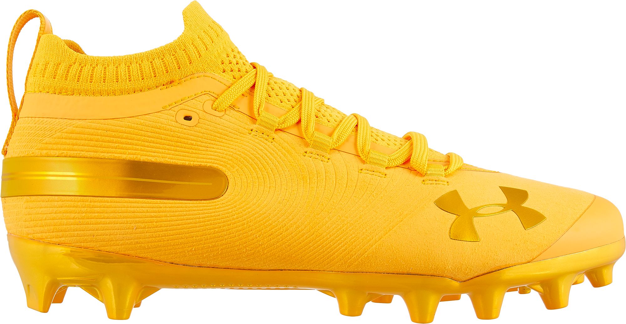 yellow football cleats