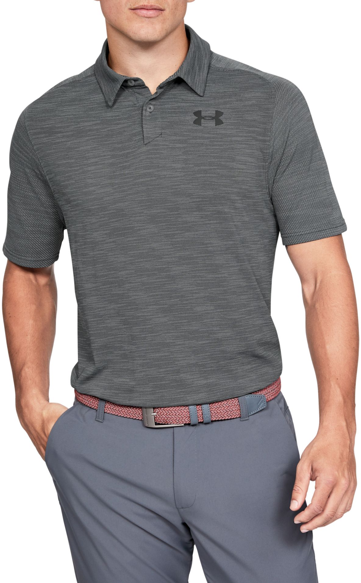 mens under armour polos