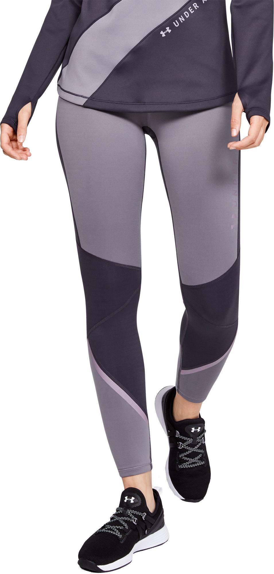 Under Armour Women's ColdGear Armour Graphic Leggings