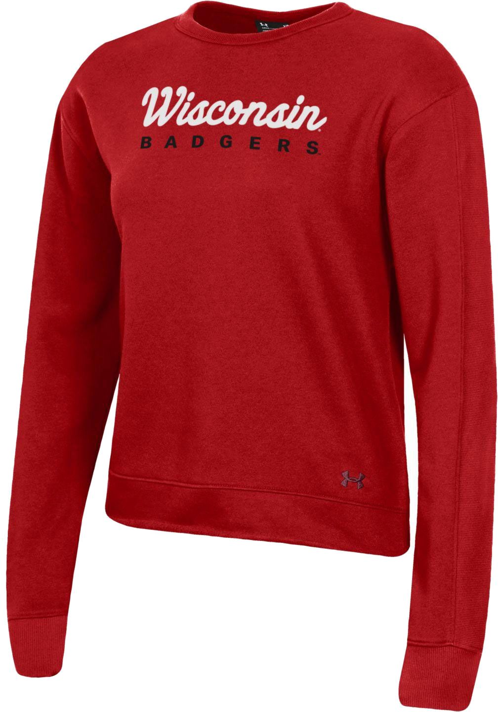 wisconsin badgers crew neck