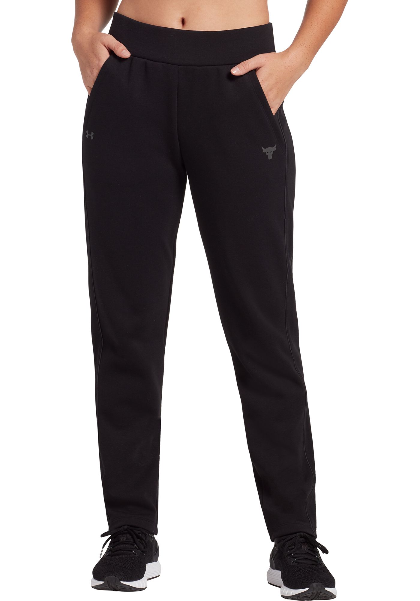 Under Armour Women's Project Rock Double Knit Track Pants | DICK'S ...