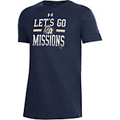 Under Armour Youth San Antonio Missions Navy Performance T-Shirt
