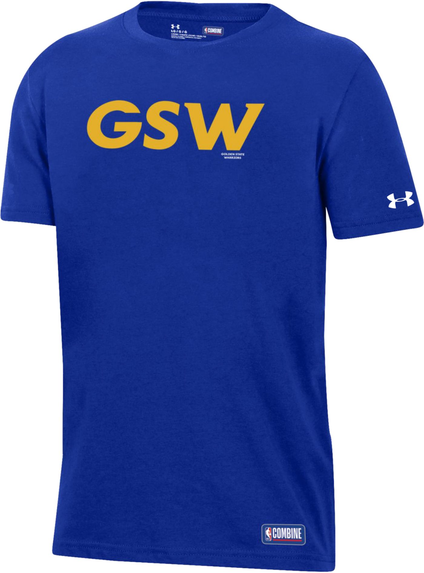Under Armour Youth Golden State Warriors Performance T-Shirt | DICK'S ...