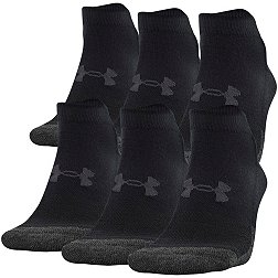 Under Armour Youth Performance Tech Low Cut Socks 6 Pack