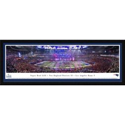 Blakeway Panoramas Super Bowl LIII Champions New England Patriots Framed Panorama Poster