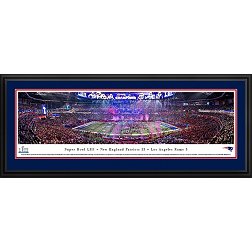 Blakeway Panoramas Super Bowl LIII Champions New England Patriots Deluxe Framed Panorama Poster