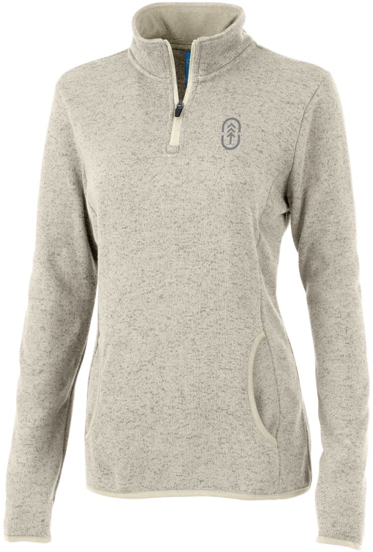 quarter zip pullover women's fleece