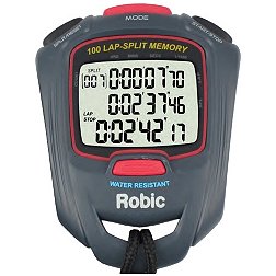 Robic 100 Dual Memory Stopwatch and Pitch Counter
