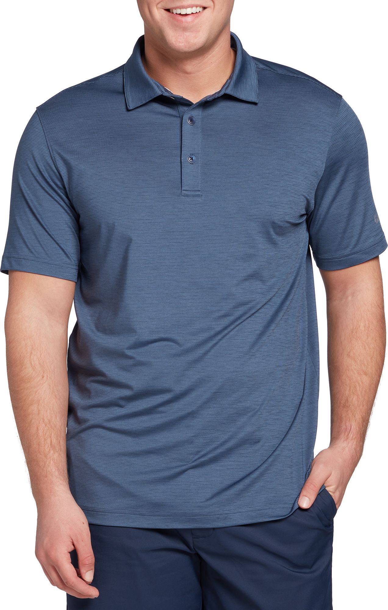 Walter Hagen Men's Performance 11 Majors Championship Stripe Golf Polo