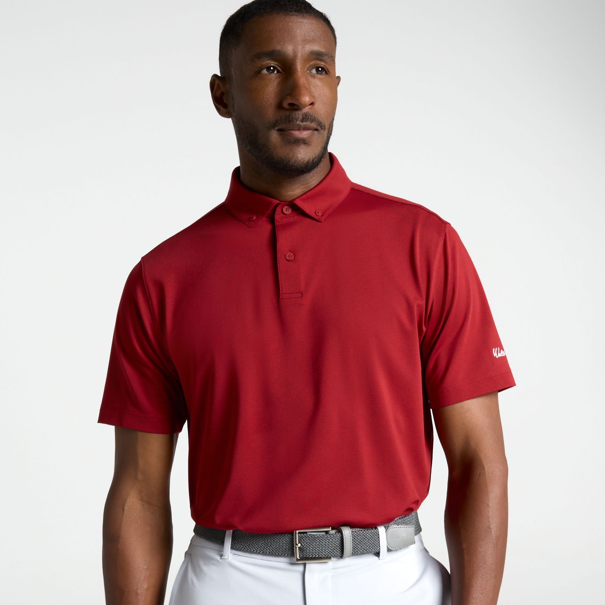 Walter Hagen Men's Performance 11 Championship Stripe Golf Polo
