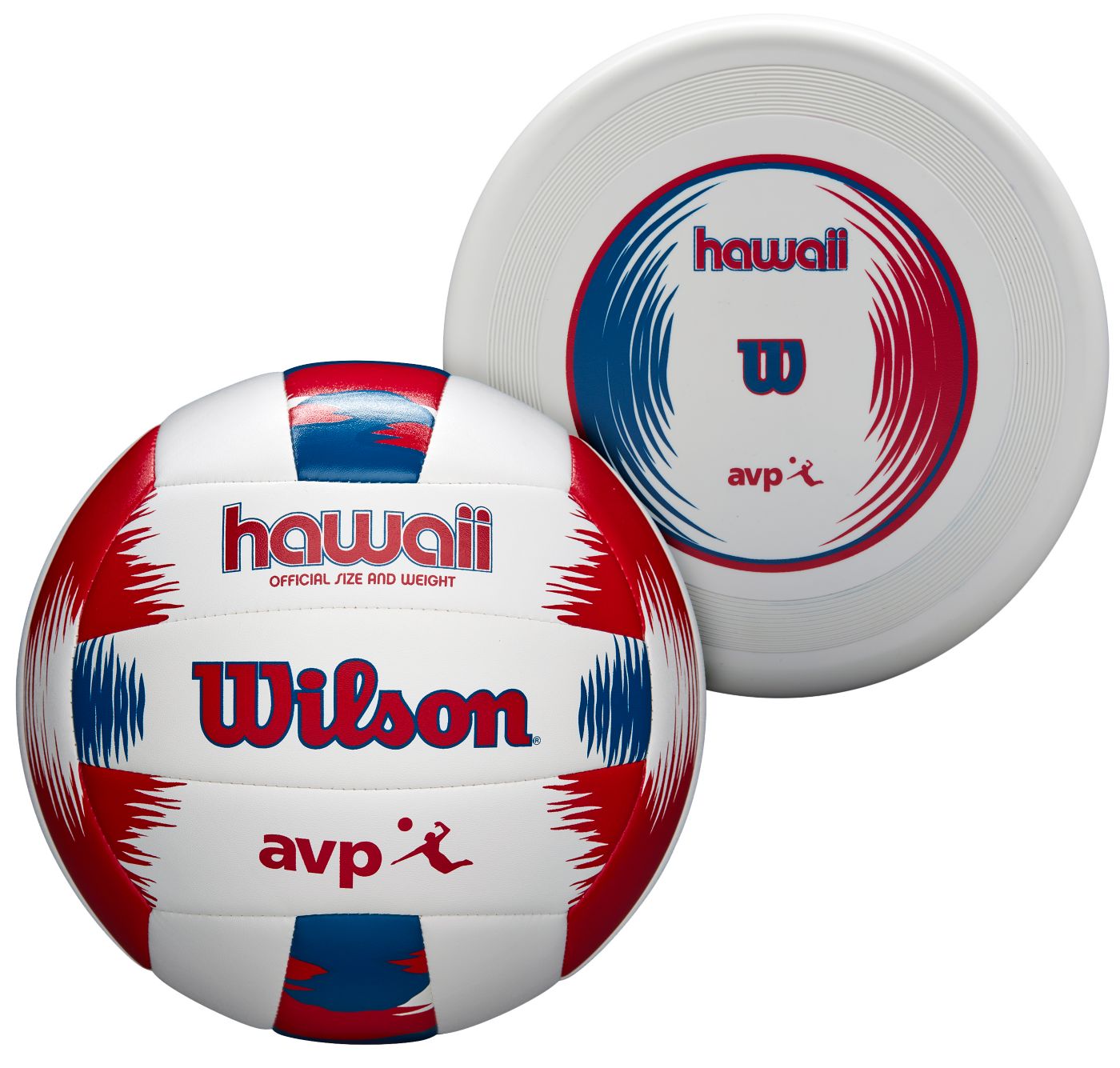 Wilson Hawaii AVP Malibu Outdoor Volleyball with Disc DICK'S Sporting