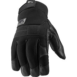 ActionHeat 7V Rugged Leather Heated Work Gloves, Yellow