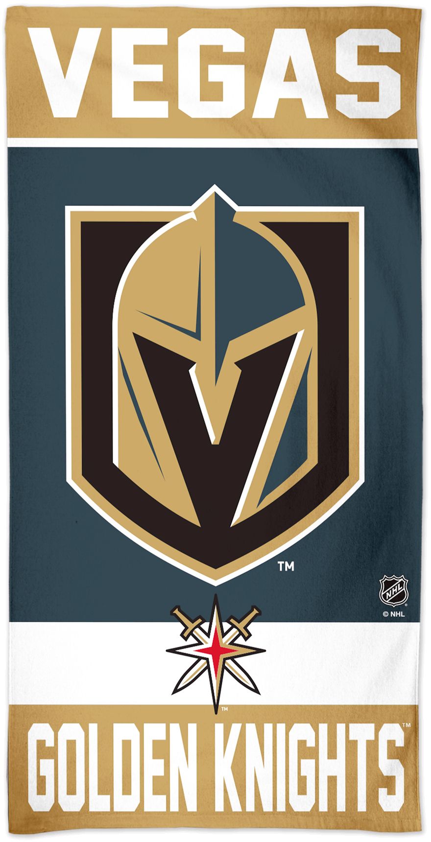 WinCraft Vegas Golden Knights Beach Towel