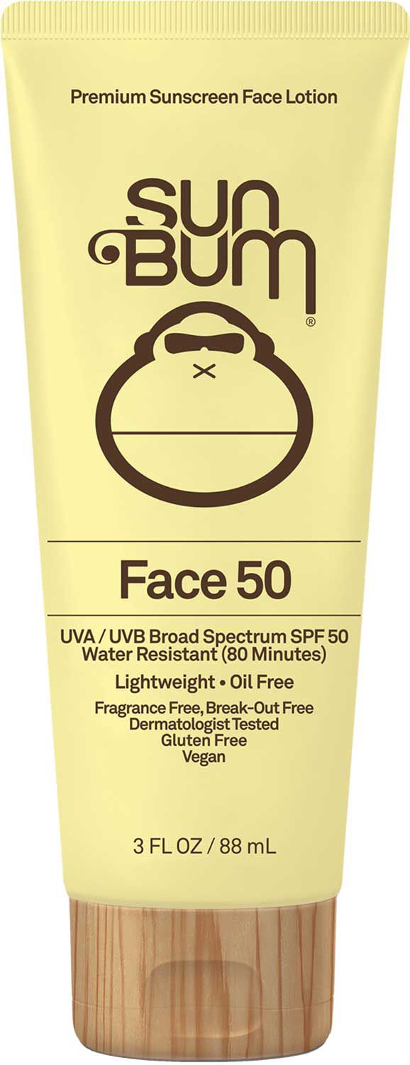 Photos - Cream / Lotion Sun Bum Original SPF 50 Sunscreen Face Lotion 19XUTUSPF50CLRFCLGAA