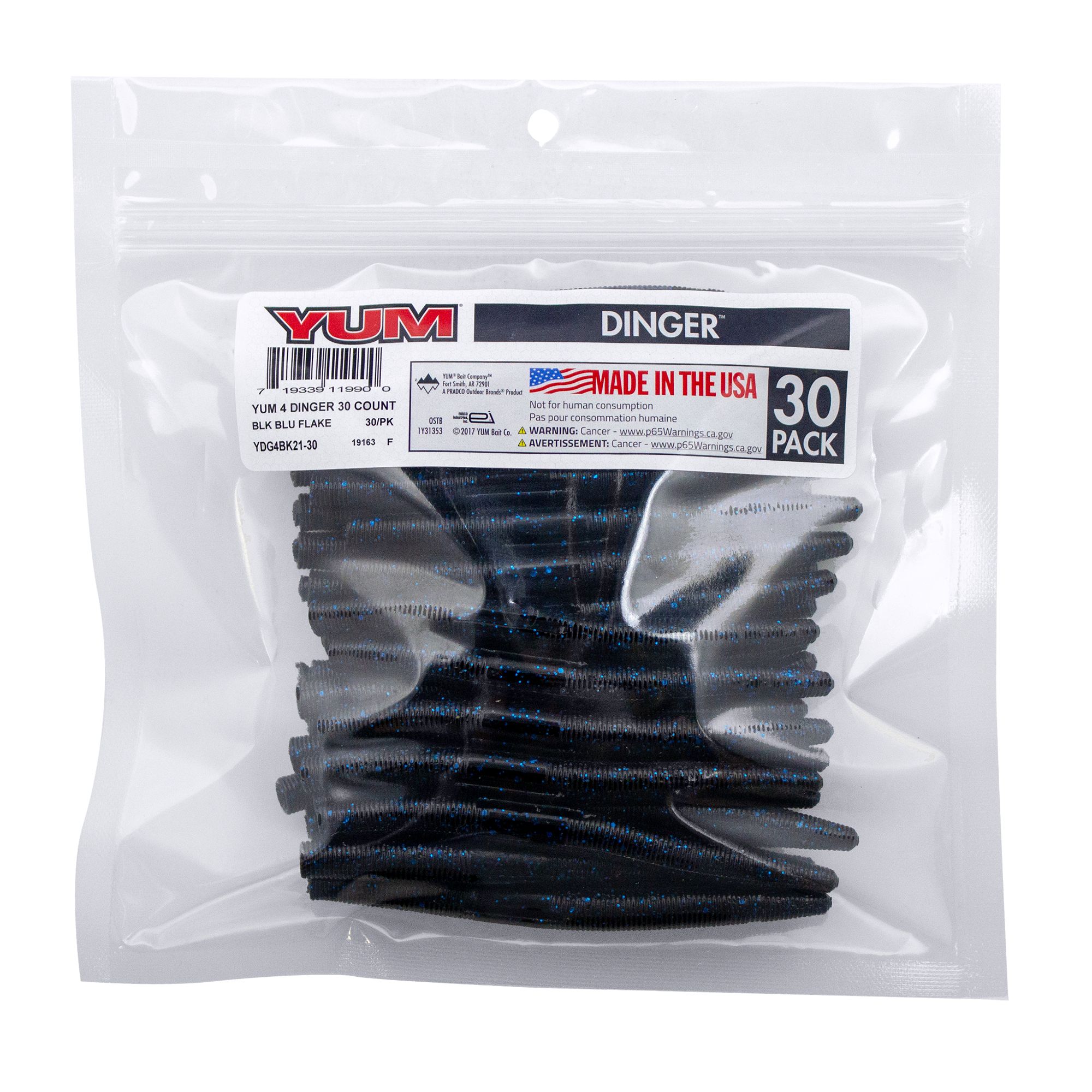 Black Blue Flake