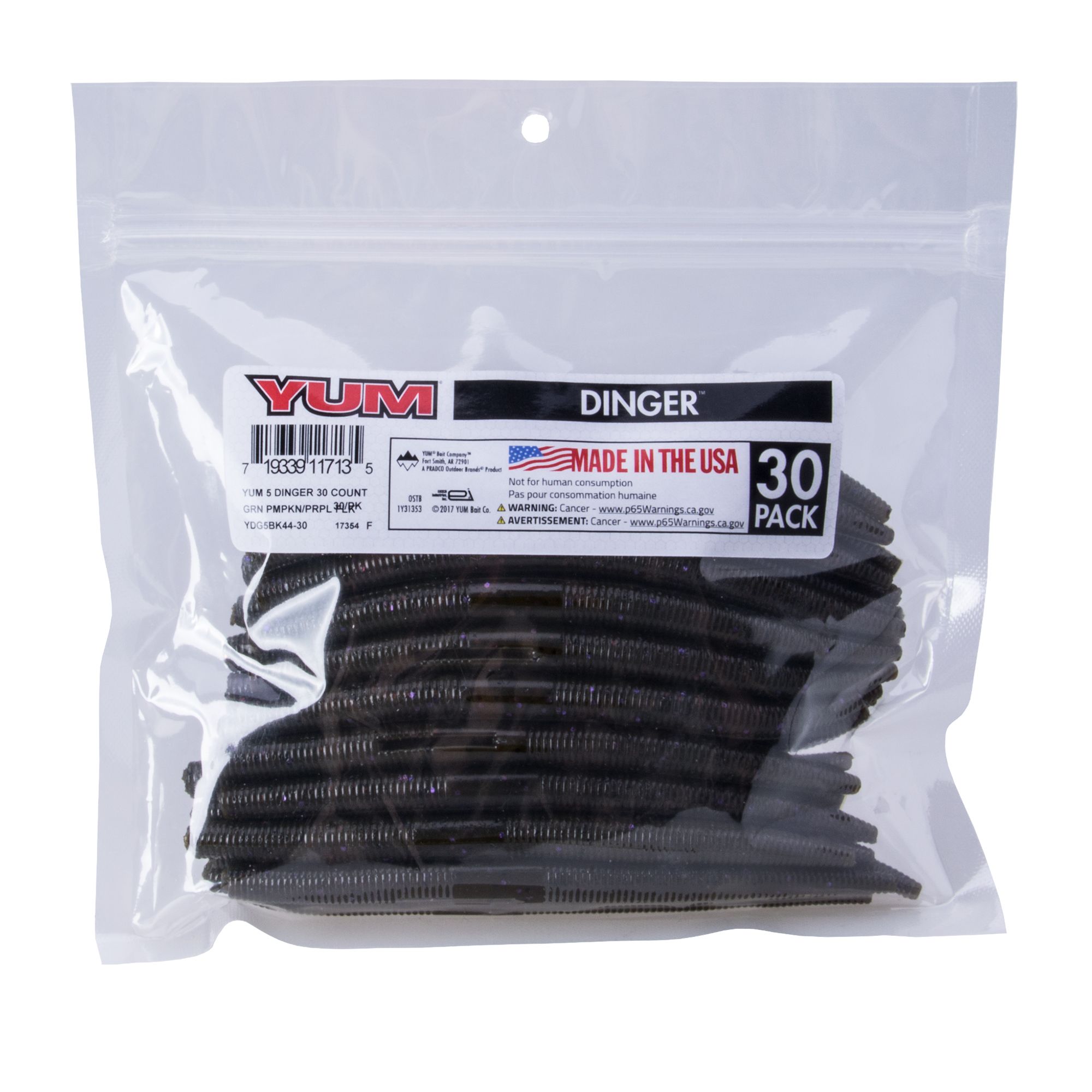 YUM Dinger Soft Bait Bulk Pack