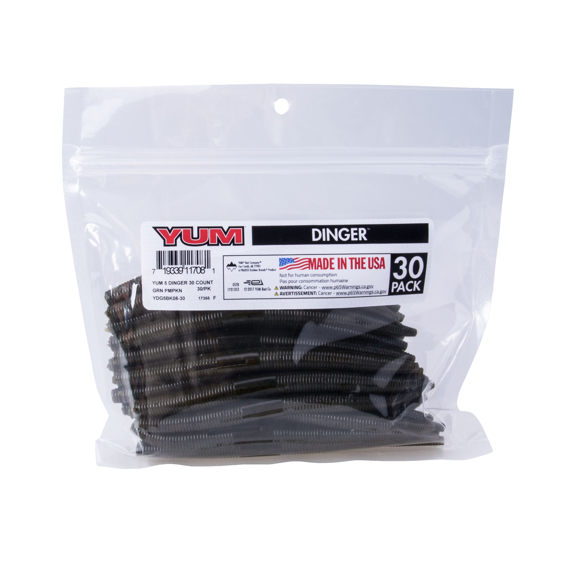 YUM Dinger Soft Bait Bulk Pack