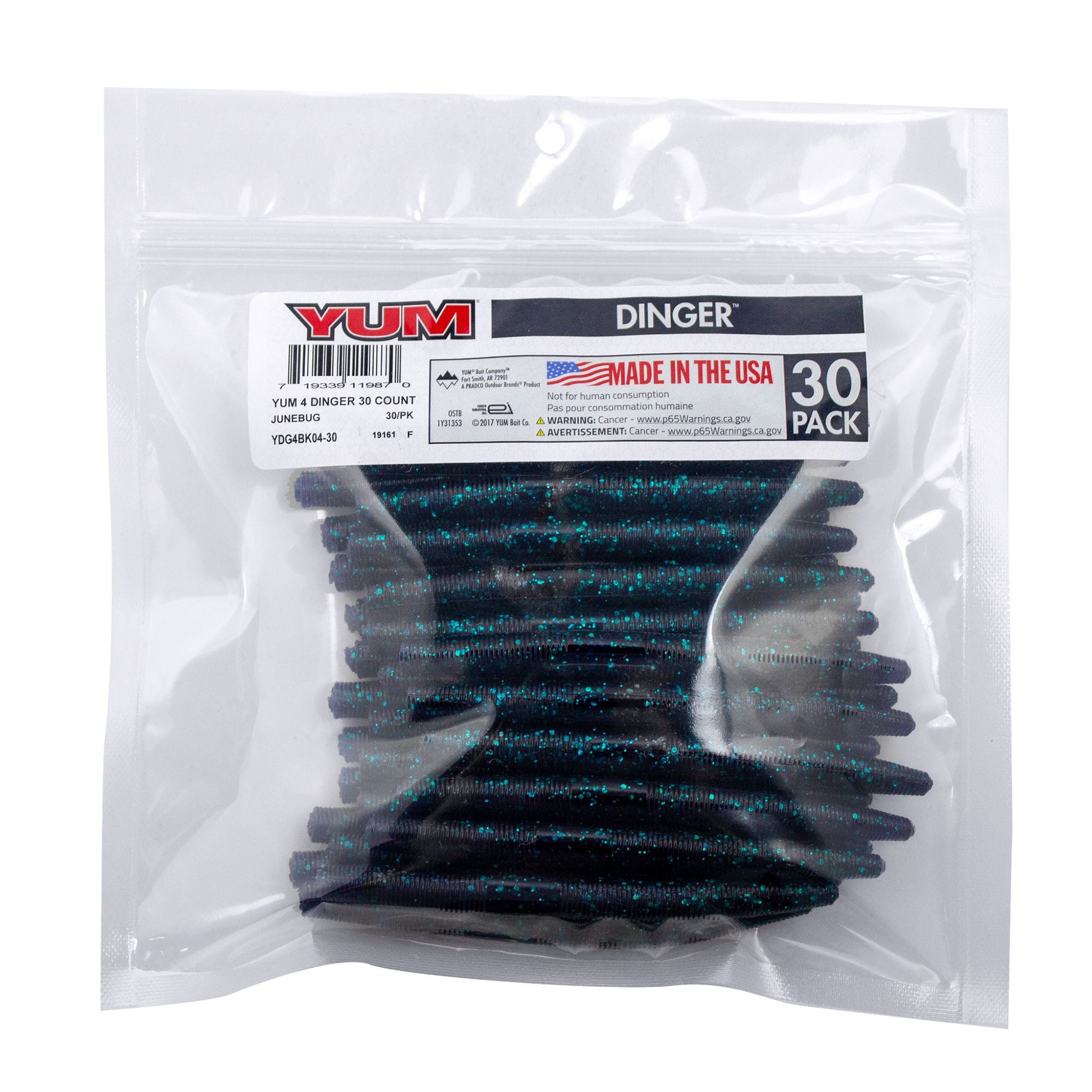 YUM Dinger Soft Bait Bulk Pack