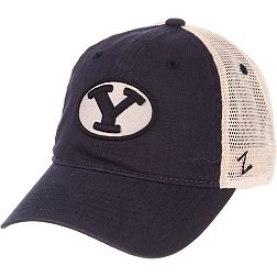 Zephyr Men's BYU Cougars Blue/White Mesh Snapback Hat