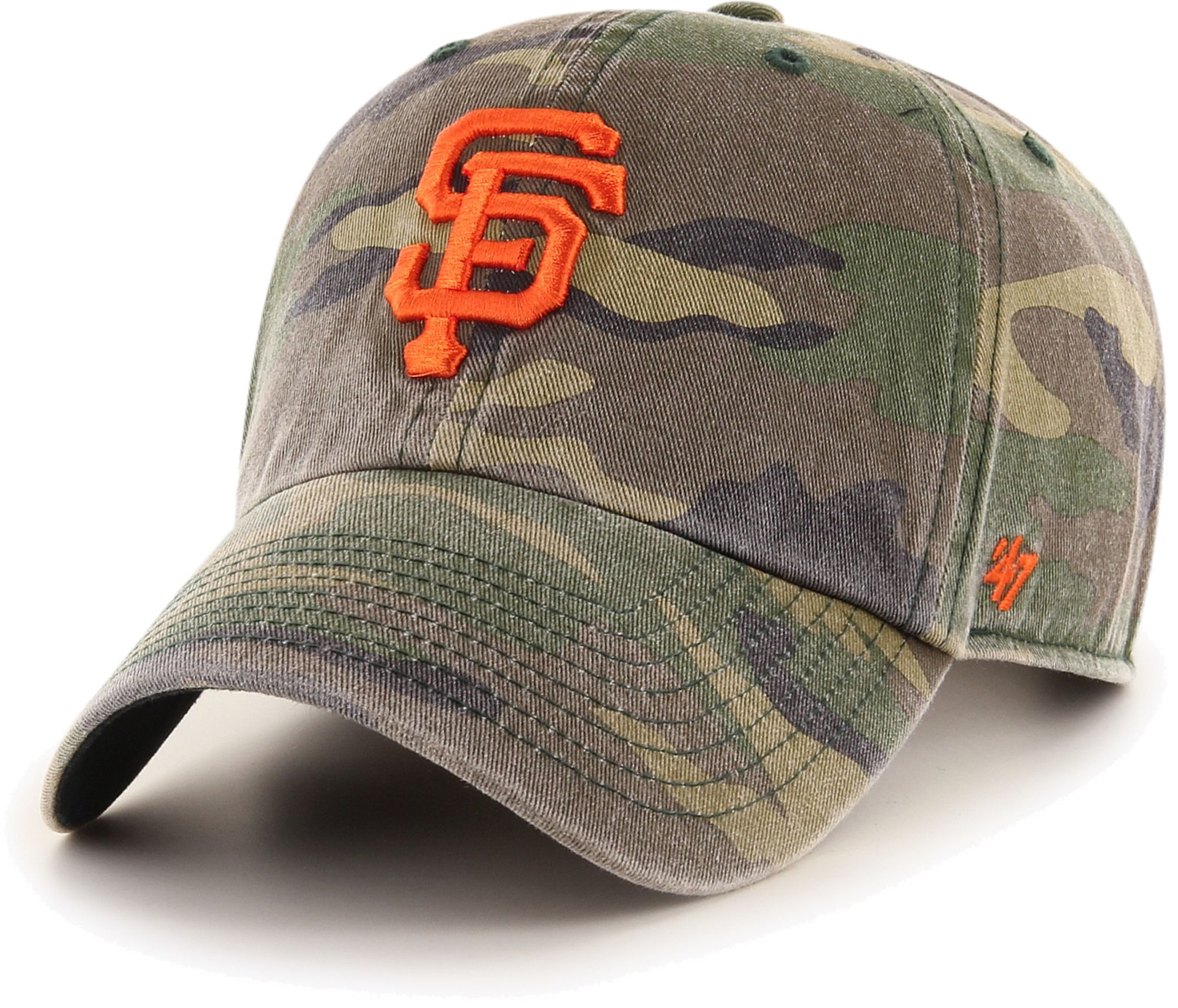 ‘47 Men's San Francisco Giants Camo Clean Up Adjustable Hat