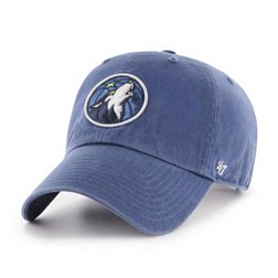 ‘47 Men's Minnesota Timberwolves Blue Clean Up Adjustable Hat