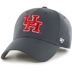 ‘47 Men's Houston Cougars Grey MVP Adjustable Hat