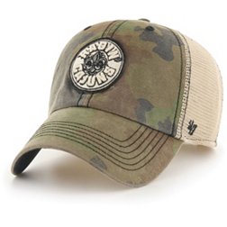 ‘47 Men's Louisiana-Lafayette Ragin' Cajuns Camo Burnett Clean Up Adjustable Hat
