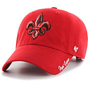 ‘47 Women's Louisiana-Lafayette Ragin' Cajuns Red Sparkle Clean Up Adjustable Hat