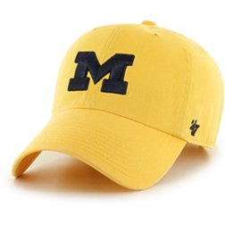 ‘47 Men's Michigan Wolverines Maize Clean Up Adjustable Hat